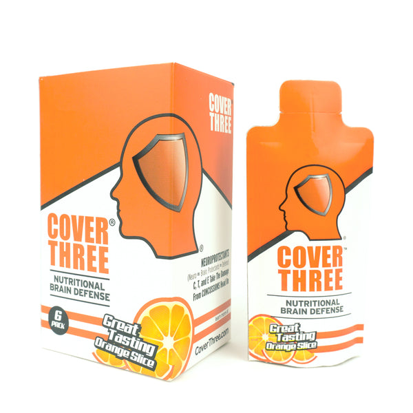 Cover Three - Orange Slice - 6 pack